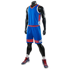 Uniformes de basket-ball imprimés réversibles unisexes, certifiés BSCI, shorts d'été, grande taille, respirants, vêtements de sport personnalisables - Product Image 4