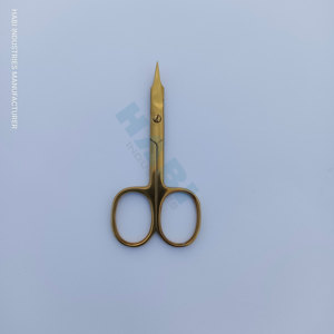Professional Essential Cut <b>Cuticle</b> Scisors Manufaturer Plasma Gold Color Maniure <b>Cuticle</b> <b>Scissor</b> Suppliers Sharp Blade Beauty - Product Image 3