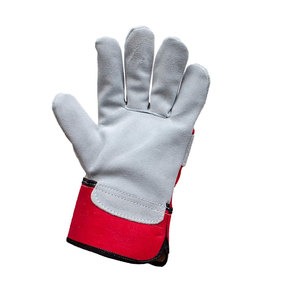 Gants de travail antidérapants robustes, résistants aux coupures, en cuir, vêtements de travail de sécurité, gants de travail - Product Image 3