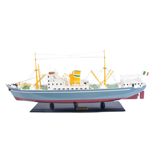 Bateau Maquette en Cèdre de Pin Irlandais de Haute Qualité 75cm, Peint à la Main, Décoration Nautique de Luxe pour la Maison, le Bureau, Cadeau, Artisanat - Product Image 1