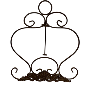 Black Coated Metal Arch <b>Book</b> Stand with Birds and Leaves Design for Living Room Iron <b>Cook</b> <b>Book</b> Stand Recipe Holder - Product Image 4