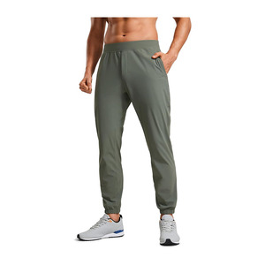 Pantalon décontracté pour homme, coupe droite, 100% coton, séchage rapide, écologique, fabriqué en usine, confortable, poches latérales personnalisées, joggers - Product Image 5
