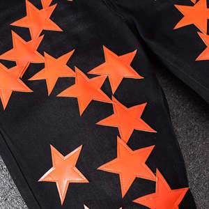 Pantalones Vaqueros de Mezclilla Personalizados OEM, Estilo Hip Hop, Largos, para Hombre, a Bajo Precio, Holgados - Product Image 5