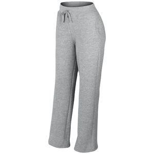 Offre Spéciale vêtements de sport pour femmes pantalons de survêtement 100% coton séchage rapide Logo personnalisé Sports d'hiver durables taille élastique avant plat - Product Image 1