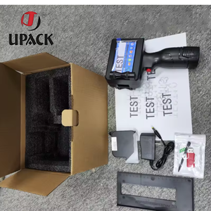 Imprimante jet d'encre portable intelligente UPACK 25,4 mm avec écran tactile, date d'expiration, numéro de série numérique, machine de codage par lots pour cartons - Product Image 5