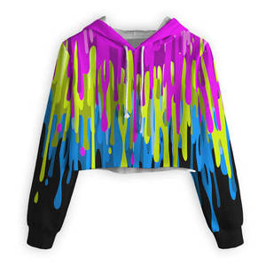 Haut tendance personnalisé uni avec broderie et impression par sublimation, coupe courte, pour femme, prix de gros, respirant - Product Image 1