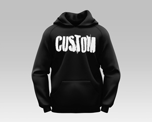 Sweat-shirt à capuche surdimensionné 350 GSM en molleton bouclette, style streetwear, avec logo personnalisé, sans cordon, pour homme, Vietnam - Product Image 3