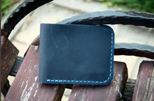 Nouveau Portefeuille Court en Cuir Vintage Personnalisé pour Homme, Mini Porte-Cartes de Crédit, Pochette Classique Tendance, Portefeuille Fin Givré Rajasthan - Product Image 2