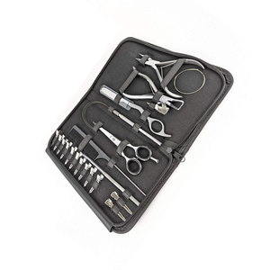 Kit d'outils pour extensions de cheveux, ensemble complet d'outils professionnels pour l'installation, l'application et le retrait d'extensions de cheveux en salon - Product Image 4
