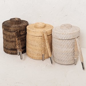 Cesta enfriadora de bebidas con tapa de ratán natural para botellas de cerveza y vino, precio de proveedor - Product Image 6