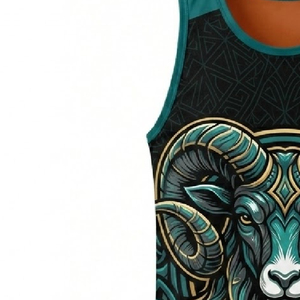 Custom Sublimation <b>Sheep</b> <b>Shearing</b> Singlet Professional Fit Lightweight Durable Workwear Oem Odm Manufacturer - Product Image 3