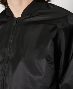 Chaquetas universitarias hechas a medida para hombre, chaqueta bordada con diseño de logotipo personalizado, ropa deportiva, chaquetas universitarias de satén transpirables - Product Image 6