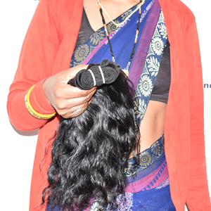 <b>Cheap</b> 100% Natural Color Hair No Chemical processed hair 100g Bundles curly Wholesale Vendor Manufactures Human hair <b>Extensions</b> - Product Image 2