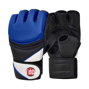 ถุงมือ MMA หนังสีตัดกัน โลโก้สั่งทำได้ ซับเหงื่อได้ดี บรรจุภัณฑ์ปรับแต่งได้ คุณภาพสูง สำหรับศิลปะการต่อสู้กลางแจ้ง - Product Image 1
