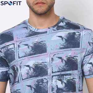 New Arrival Custom Men's Short Sleeve <b>T</b>-<b>Shirts</b> Summer Wear Crew Neck Sublimation Printed Eco-Friendly Breathable Men's <b>T</b>-<b>Shirt</b> - Product Image 3