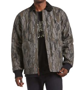 Veste en jean rétro pour homme, en toile de coton imperméable, surdimensionnée, avec fermeture éclair, de haute qualité, vente en gros, personnalisable, tendance - Product Image 2