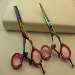 Ciseaux de coiffure professionnels pour la coupe de cheveux, ciseaux de salon, ciseaux à effiler pour barbier, ensemble de ciseaux de coiffure - Product Image 2