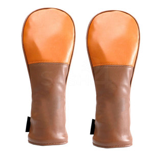 Durable PU Leather Custom Logo Waterproof Golf <b>Head</b> <b>Cover</b>-Top Sale Elegant Look - Product Image 1