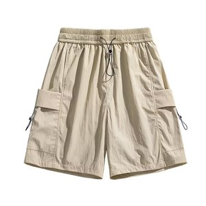 Shorts de sport en coton épais 100 % personnalisables avec logo et design, respirants et anti-transpiration, vente en gros - Product Image 6