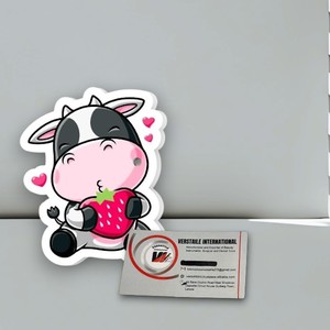 แผ่นอะคริลิคติดขนตาปลอมลายผีเสื้อสตรอว์เบอร์รี่น่ารักแบบแม่เหล็ก  รักษ์โลก ทนทาน สำหรับช่างต่อขนตา อุปกรณ์เสริมความงาม - Product Image 5