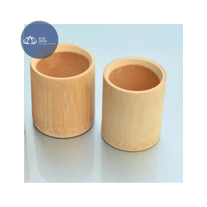 OFERTA ESPECIAL Taza de Bambú Blue Lotus 2025, Taza Ecológica Reutilizable Modelo Karen Bui de Binh Dinh para Amantes del Té, para Oficina, Viajes y Camping - Product Image 1