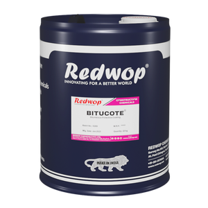 Revêtement protecteur acrylique imperméable Redwop BITUCOTE pour la protection du béton en dessous du niveau du sol - Product Image 1