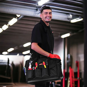 Zipper Closure Customizable OEM Water- and Grease-resistant Vietnam <b>Tool</b> <b>Bag</b> <b>Roll</b> <b>Bag</b> Versatile Carrying Multi Compartments - Product Image 2