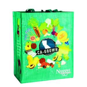 Sac en PP tissé écologique, sac tubulaire en sangle, OEM/ODM, sac de shopping en PP tissé, personnalisation du logo, imperméable - Product Image 4