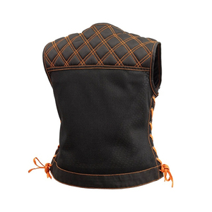 Chalecos de Cuero para Hombre, Distintivos, Transpirables, Ligeros, Casuales, Resistentes, Elegantes, para Motociclistas, Viajes y Aventuras de Otoño - Product Image 2