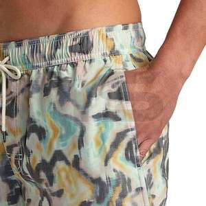 Shorts de plage décontractés pour hommes - Spandex/Polyester, imprimés par sublimation, respirants, séchage rapide, coupe-vent, longueur genou, fermeture à cordon - Product Image 5