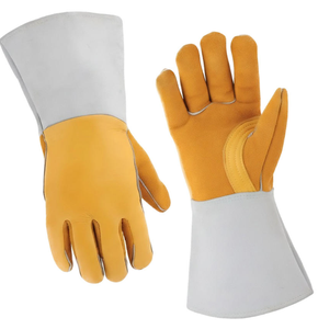 Gants de sécurité en cuir robustes, résistants aux flammes et aux hautes températures, protection des mains pour le travail du métal et la chasse LGW-0029 - Product Image 3