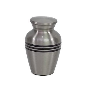 Urna Moderna de Acero Inoxidable en Forma de Lágrima, Ataúd Duradero para Mascotas para Uso Conmemorativo - Product Image 6