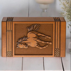 Urne décorative en bois avec finition antique, urne en bois sur mesure pour cendres, fournisseur d'urnes par AYAANS - Product Image 4