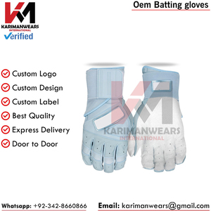 Guantes de Bateo de Béisbol, Material de Cuero Duradero, Ligeros, Transpirables, Ajuste Cómodo para Entrenamiento y Partido - Product Image 4