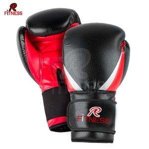 ถุงมือชกมวยหนังสำหรับผู้ใหญ่และ RCW-BG1003แบบมีห่วงตะขอปรับได้ชุดออกกำลังกายทำจากหนังออกแบบได้ตามต้องการ - Product Image 2