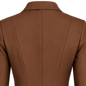 Chocolate Brown Equestrian <b>Jacket</b> for <b>Women</b> Tailored Riding Blazer Elegant Horse Riding Competition Coat Customized Wholesale - Product Image 4