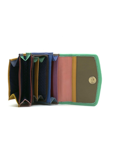 Véritable Animal imprimé fourrure cuir femmes élégant sac à main coloré Multi utilisations en cuir véritable Mini sac ATM porte-carte sac - Product Image 2