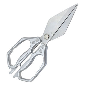 High Quality Multi-functional Heavy-duty DIY <b>Kitchen</b> Scissors Stainless Steel Wide-headed Blades Aluminum Alloy Handle - Product Image 4