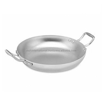 Wajan Penggorengan Stainless Steel 304 Multifungsi Anti Lengket Dalam untuk Memasak Grosir Komersial Peralatan Dapur Anti Lengket Korea