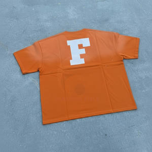 T-shirt Homme Oversize Vintage Délavé et Usé Printemps-Été 2026 – Personnalisez Votre Propre Logo – 100% Coton Épais Lavé à l'Acide - Product Image 2