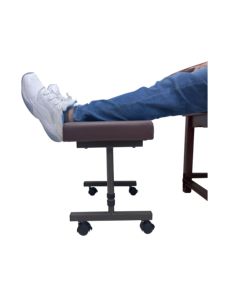 Reposapiés Móvil con Ruedas y Taburete para Oficina y Sala de Estar - Product Image 3