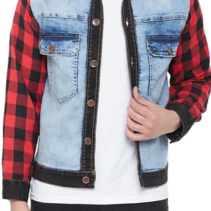 Chaqueta de Mezclilla para Hombre, Peso Pesado, Chaqueta de Jean de Algodón, Fabricante Personalizado OEM ODM, Proveedor Mayorista de Marca Privada - Product Image 6