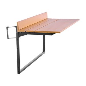 Table de balcon pliante 15 x 39, table de bar pour balustrade de balcon extérieur, table suspendue réglable sur 5 niveaux pour balcon - Product Image 1