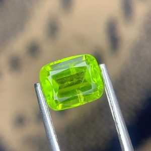 Natural Green <b>Peridot</b> Gemstone Faceted Loose Jewelry Stone Cushion Oval Cut <b>Ring</b> Pendant Gem - Product Image 4