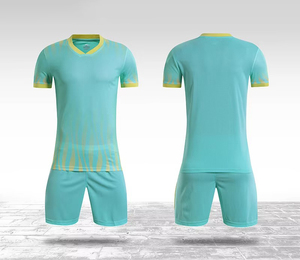 High Quality Men's White V-Neck Soccer Jersey Set With Orange Shorts Moisture Wicking Polyester All Seasons <b>Athletic</b> Fit - Product Image 1