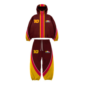 OEM Men's Windbreaker Tracksuit <b>Set</b> Hooded Jacket Jogger Pants Custom Logo Sportswear Breathable <b>Sets</b> - Product Image 4