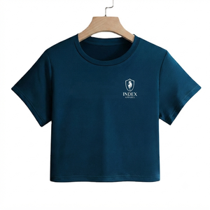 Eco-Friendly Summer Women Crop <b>Top</b> T-Shirts Crew Neck Quick Dry Breathable High Quality Regular Fit Women's Crop <b>Top</b> T-Shirts - Product Image 1