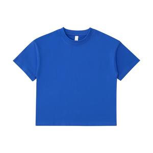 เสื้อยืดเด็กโอเวอร์ไซส์คุณภาพสูง ผ้าฝ้าย 100% สกรีนลายได้ตามต้องการ สีพื้น ยูนิเซ็กส์ สไตล์สตรีทแฟชั่น - Product Image 3