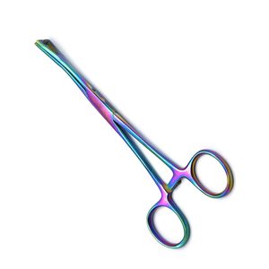 Pince Pennington manuelle en acier inoxydable allemand, mini, à fente, 6 pouces, pour piercing de langue, nombril, nez et piercing dermique - Product Image 1