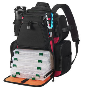 Durable Rod & Reel Organizer Canvas Other Fishing Tackle Lure Cooler Bait Bags Folding Portable Waterproof Fishing <b>Transport</b> Bag - Product Image 1